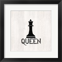 Chess Piece II-Queen Framed Print