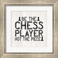 Chess Sentiment I-Player Fine Art Print