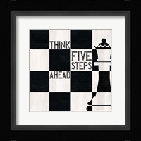 Chessboard Sentiment II-Five Steps Fine Art Print
