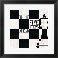 Chessboard Sentiment II-Five Steps Fine Art Print