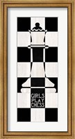 Chessboard Sentiment Vertical III-Girls Fine Art Print