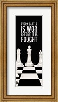 Rather be Playing Chess Panel I-Every Battle Fine Art Print