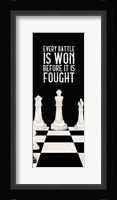 Rather be Playing Chess Panel I-Every Battle Fine Art Print