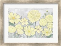 Peaceful Repose Gray & Yellow Landscape Fine Art Print