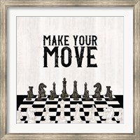 Rather be Playing Chess IV-Your Move Fine Art Print