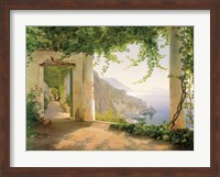 View to the Amalfi Coast Fine Art Print