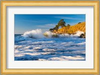 Capitola Cliffs & Waves Fine Art Print