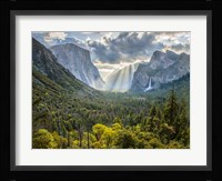 Tunnel View Sun Rays Fine Art Print