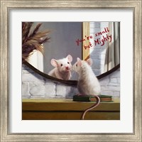 Mighty Mouse Fine Art Print