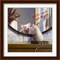 Mighty Mouse Fine Art Print