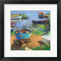 Fishing Boats in Marsala Fine Art Print