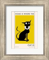 Home Is where The Cat Is Fine Art Print