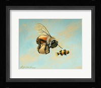 Beeing Egg Snatched Fine Art Print