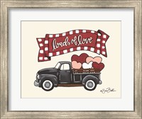 Loads of Love Truck Fine Art Print