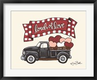 Loads of Love Truck Fine Art Print