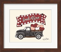 Loads of Love Truck Fine Art Print