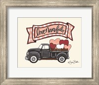 Love Never Fails Truck Fine Art Print