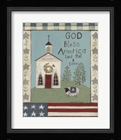 God Bless America Fine Art Print