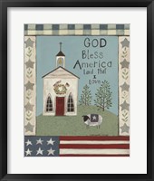 God Bless America Fine Art Print