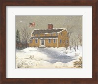 Burnham Tavern in Winter Fine Art Print