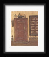 Old Red Pie Safe Fine Art Print