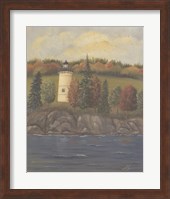 Lighthouse in Autumn Fine Art Print