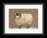 Christmas Sheep Fine Art Print