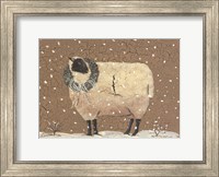 Christmas Sheep Fine Art Print