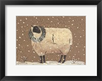 Christmas Sheep Fine Art Print