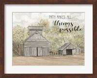 Faith Makes All Things Possible Fine Art Print