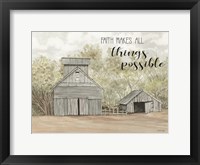 Faith Makes All Things Possible Fine Art Print