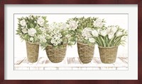 Floral Baskets Fine Art Print