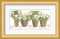 Floral Baskets Fine Art Print