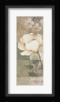 Soft Spa Floral I Framed Print