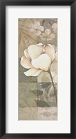 Soft Spa Floral I Framed Print