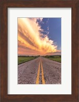 Road and Sky Meeting Fine Art Print