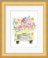 Yellow Flower Truck Fine Art Print