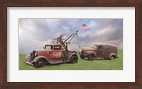 Two Truck Rescue Fine Art Print