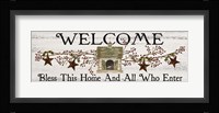 Bless This Home and All Who Enter Fine Art Print
