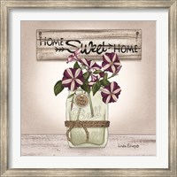 Petunias in Jar Fine Art Print