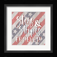 Stars and Stripes Forever I Fine Art Print