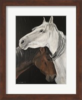 Horse Hug Fine Art Print