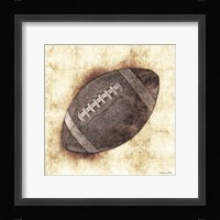 Football Sketch Framed Print