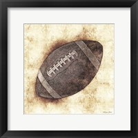Football Sketch Framed Print
