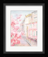 Pastel Paris II Framed Print