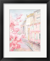 Pastel Paris II Framed Print
