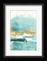 Blue Saffron II Framed Print