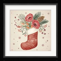 Winter Blooms V Framed Print