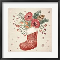 Winter Blooms V Framed Print