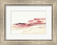 Pink Coastal Sunset Fine Art Print
